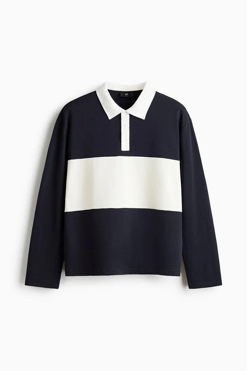 Regular Fit Cotton rugby shirt