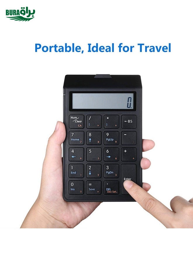 BURAQ - Sunreed SKB886S 19 Keys Wired Keypad With Digital USB Interface, Cable Length: 1.5m(Black) - Image 1