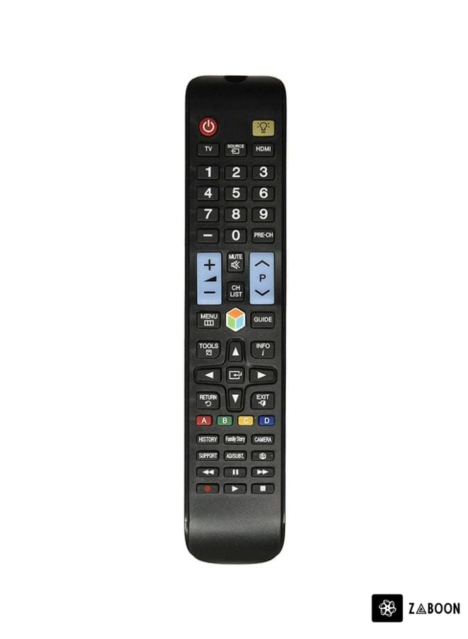 Zaboon Remote Control For Smart TV Black
