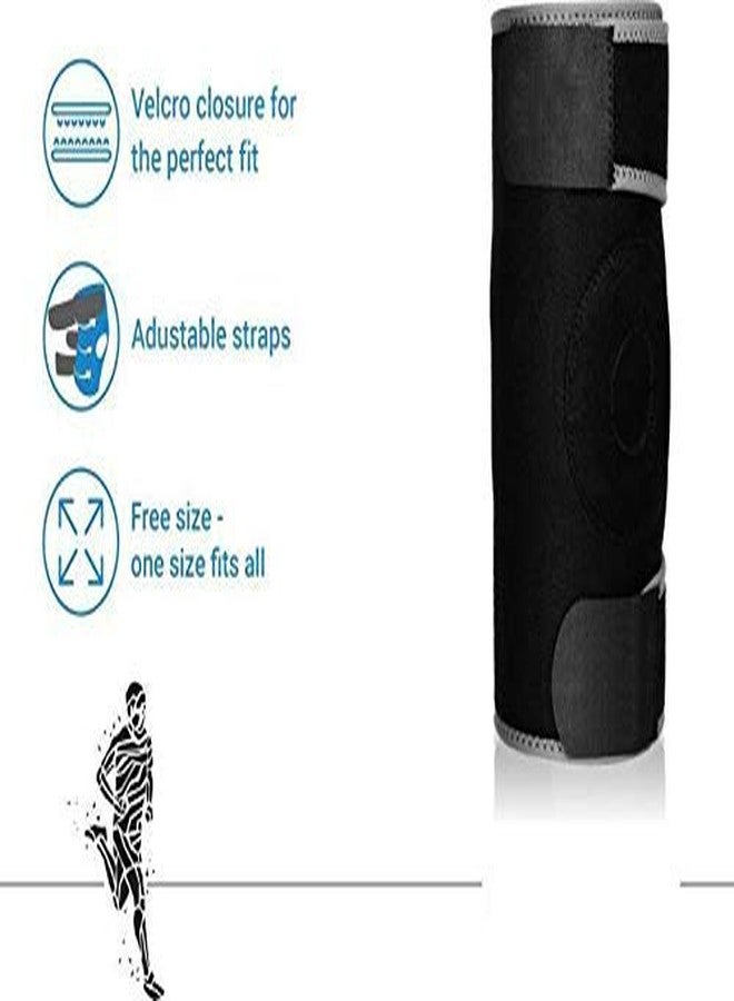 GymWar Knee Support, Open-Patella Stabiliser & Fully-Adjustable Neoprene Brace – Arthritic Pain Relief, Sports Injury Rehabilitation & Protection Against Reinjury By GymWar - Image 2