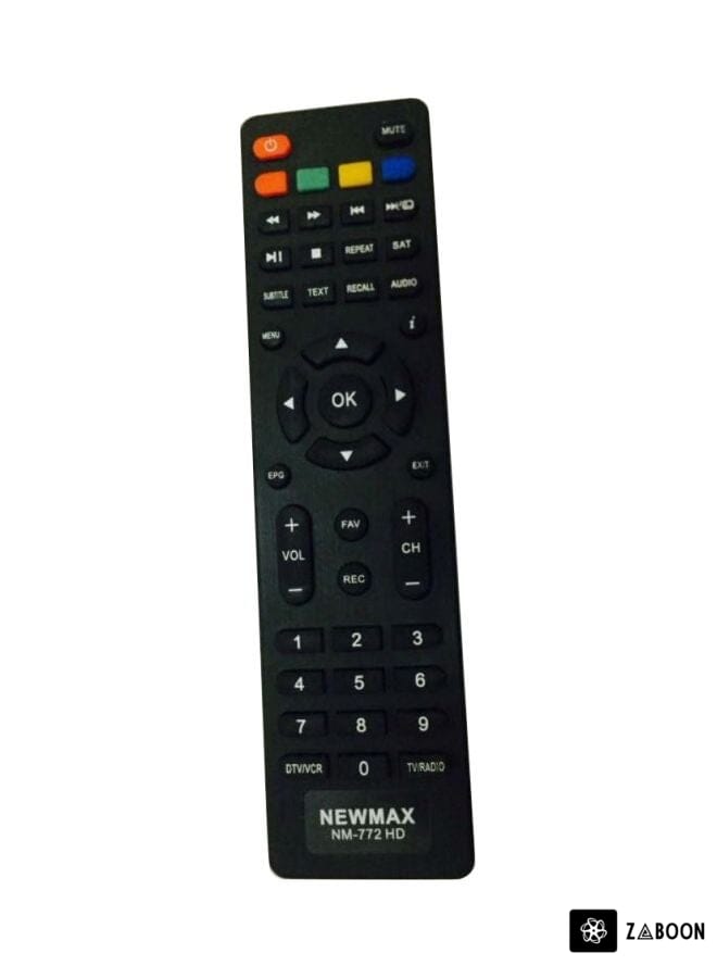 Zaboon Satellite Receiver Remote Control Black/White/Red