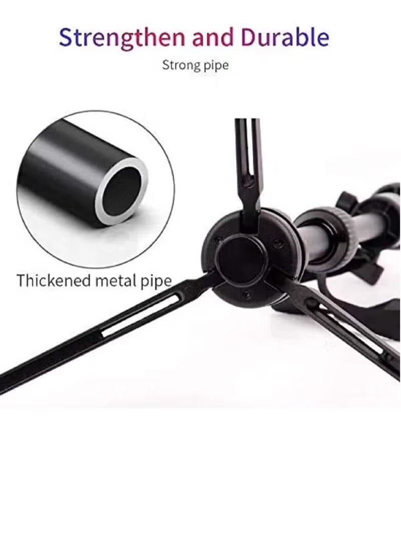 JMARY MT-68 Table-Top Extendable Foldable Tripod Stand for Mobile Phones and DSLR & Digital Cameras - Image 3