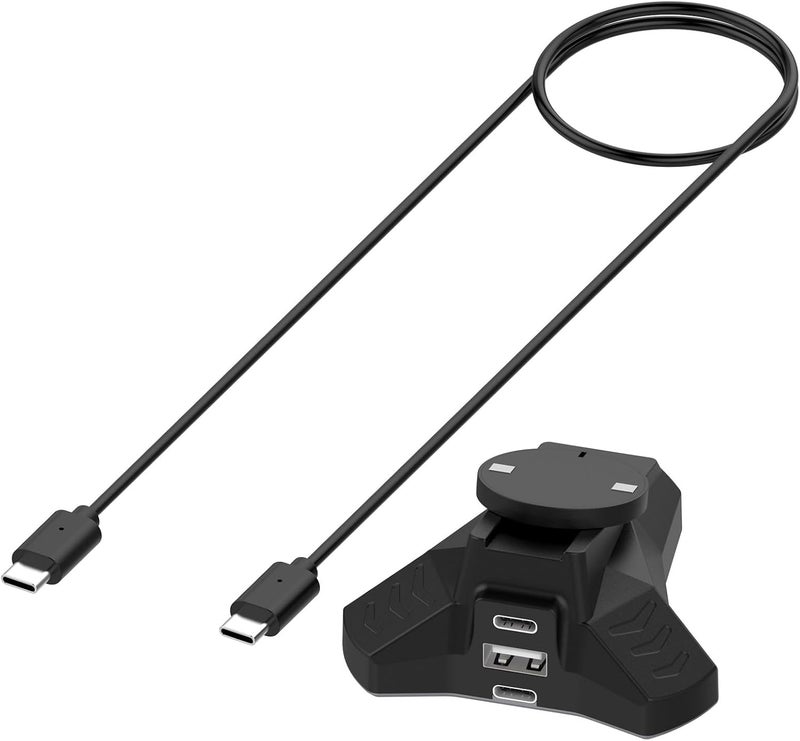 AWADUO Replacement Magnetic Mouse Charging Dock Compatible with Logitech G Prox Superlight 2/G Prox Superlight/G PRO Wireless 3/520 Hero, USB Type-C Charger Anti Slip Design - Image 2