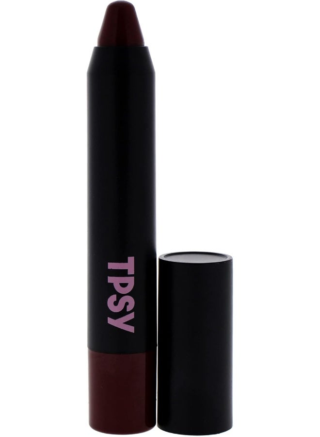 Tpsy Draw Lip Crayon - 007 Wine Stain For Women 0.09 Oz Lipstick - Image 2