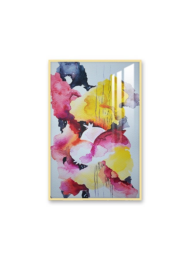 Marktna Decorative Wall Art Painting 120X80Cm With An Abstract Design Silver Frame And A Transparent Acrylic Layer 0.5Kg - Image 2