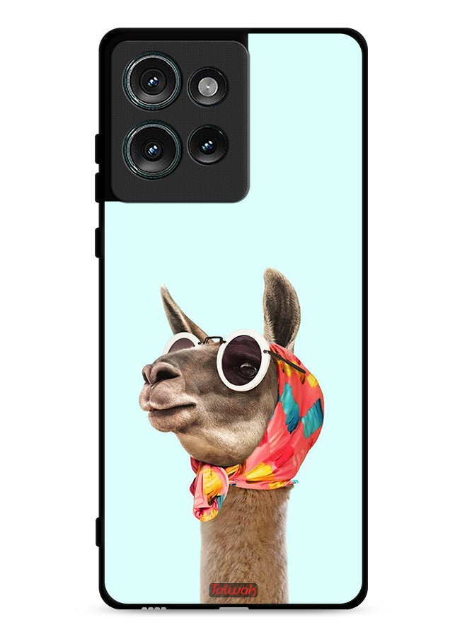 Tolwak Motorola Edge 50 Protective Case Cover Cute Stylish Camel - Image 1