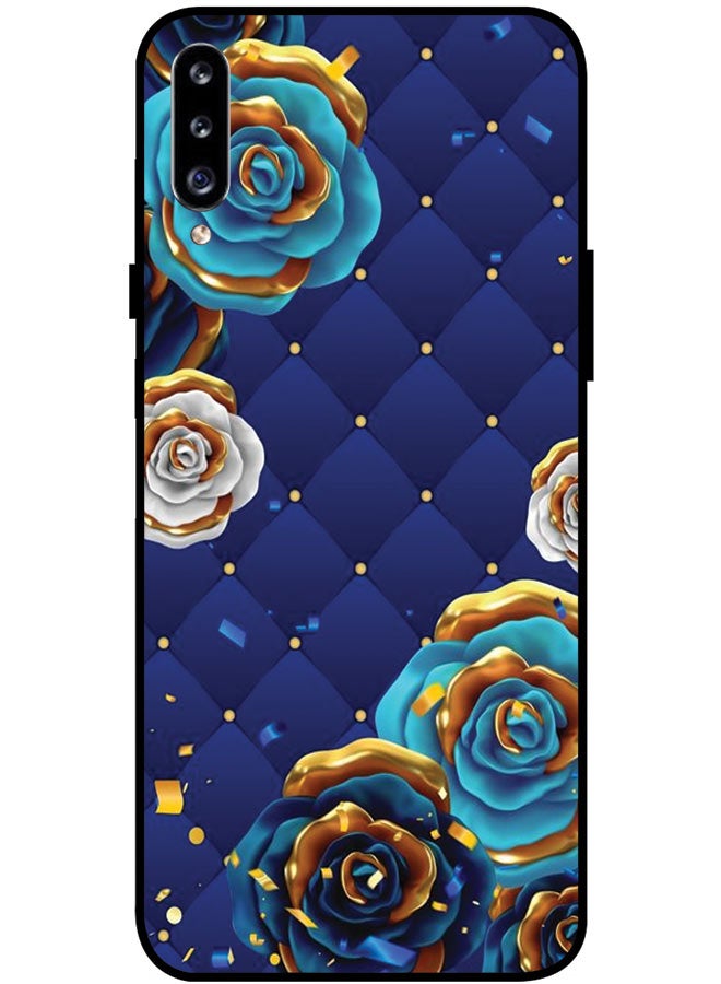 EYE CATCH Protective Case Cover For Samsung Galaxy A20s Smart Series Printed Protective Case Cover for Samsung A20s Flowers - Image 1