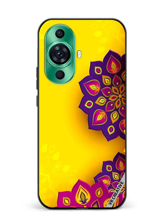 VR CREATIVE Protective Case Cover For Huawei nova 11 Pro Flower Design Multicolour - Image 1