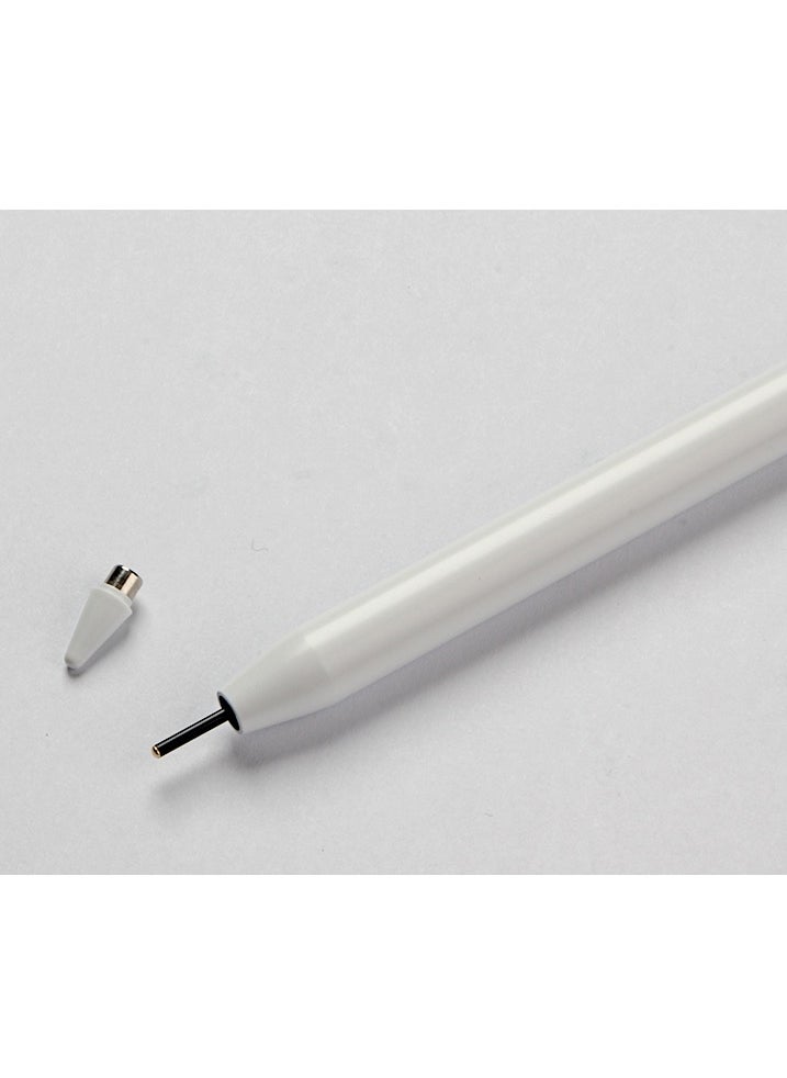 GREEN LION - Universal Pencil 2 Smooth Moving 8 Hours Working Time Durable Tip Replaceable Tip Compatible with Android, Compatible With iOS and Windows / 3 Month Standby Time - White - Image 1