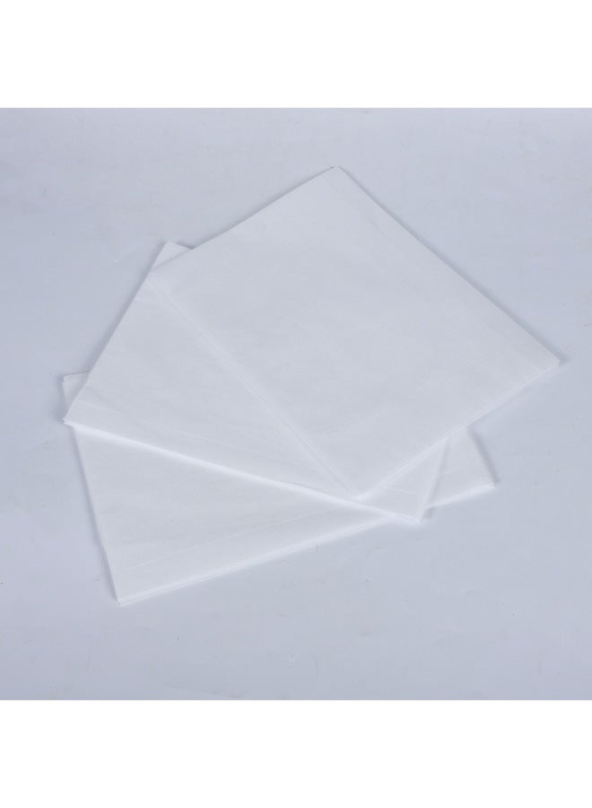 Loquat Disposable Bed Sheet Beauty Salon Single Bed Breathable Massage Pad Thickened Cotton Non-woven Fabric Beauty Institute-Color:White-Specifications:No Waterproof No Oil 80*180CM (single Folding) - Image 3