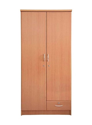 2 Door Wooden Wardrobe, Cabinet With 1 Lockable Drawer Perfect Modern Stylish Good Quality Color (Beige) - pzsku/Z2CA0F549EFFDCA6C30FEZ/45/_/1692274638/08736ec5-c21c-40c6-891e-b50663a34568