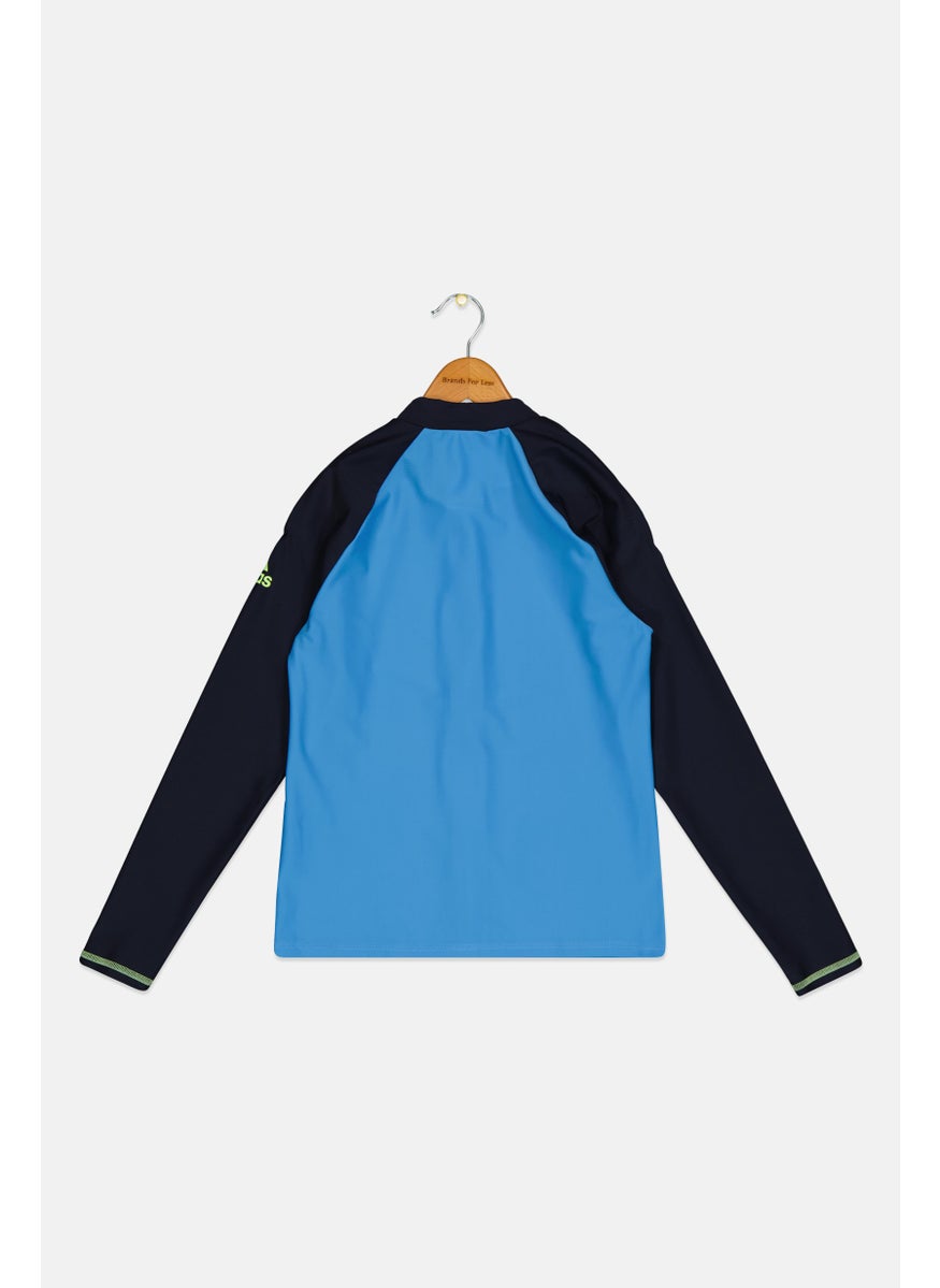 Adidas Kids Boy Sportswear Fit Long Sleeve Outdoor Jacket, Multicolor  - Image 2