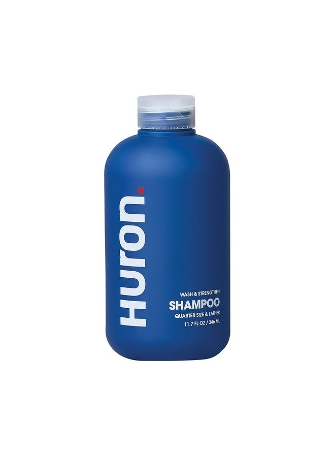 Huron Uron Men'S Shampoo Mens Daily Shampoo For Full & Strong Hair Nourishing Shampoo For Men'S Hair With Argan Oil & Vitamins E And B5 11.7Oz  - Image 2