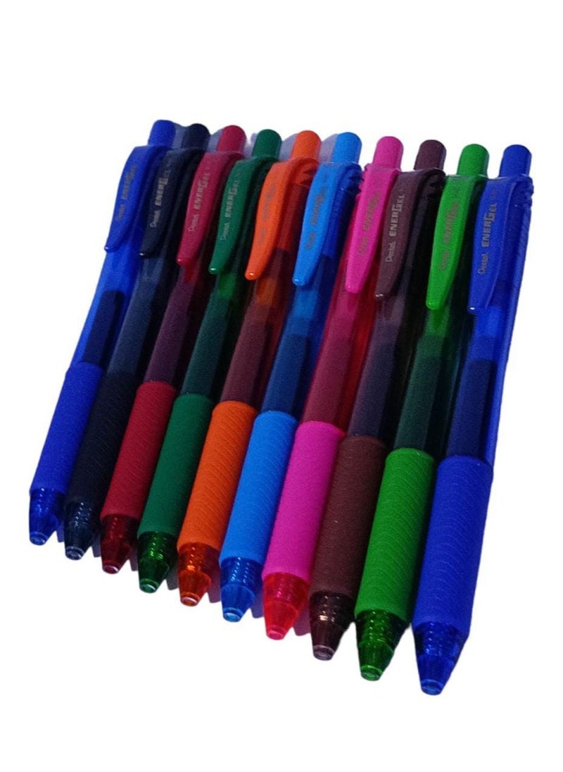 Pentel 10-Piece Energel Gel Pen Multicolour  - Image 2