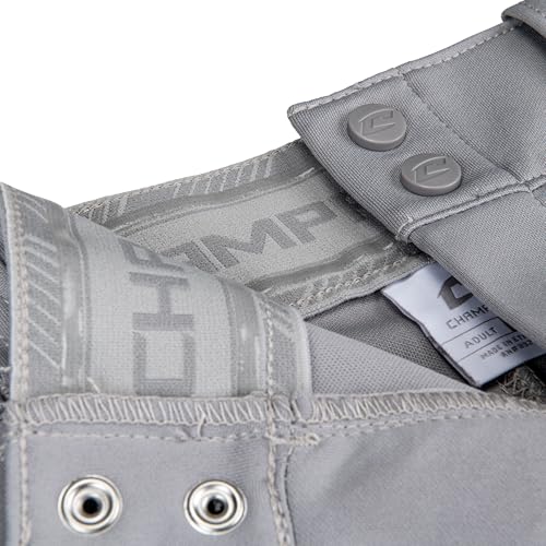 CHAMPRO Boys' Standard Triple Crown 2.0 Baseball Knickers, Grey - Image 3