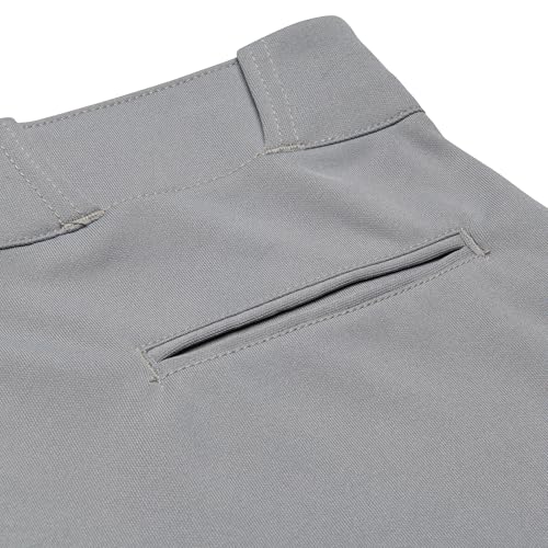 CHAMPRO Boys' Standard Triple Crown 2.0 Baseball Knickers, Grey - Image 5