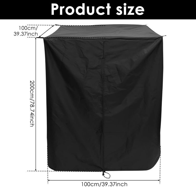 windforgecraft Privacy Tent for Boats with Storage Bag Portable Toilet Kit for Adults Privacy Shower Tent Changing Room Outdoor Toilet Washable Foldable Easy to Install for Camping Hiking Beach Picnic Fishing - Image 2