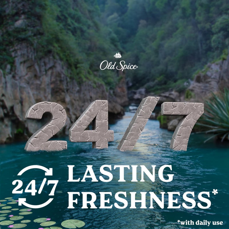 Old Spice GentleMan's Aluminum Free Dry Feel Deodorant for Men, 24/7 Lasting Freshness, Gentle on Skin with Skin Conditioners, Sandlewood + Aloe Scent, 3.0 oz - Image 3