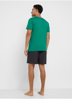 Seventy Five Nightwear T-Shirt & Shorts Sets  - Image 2