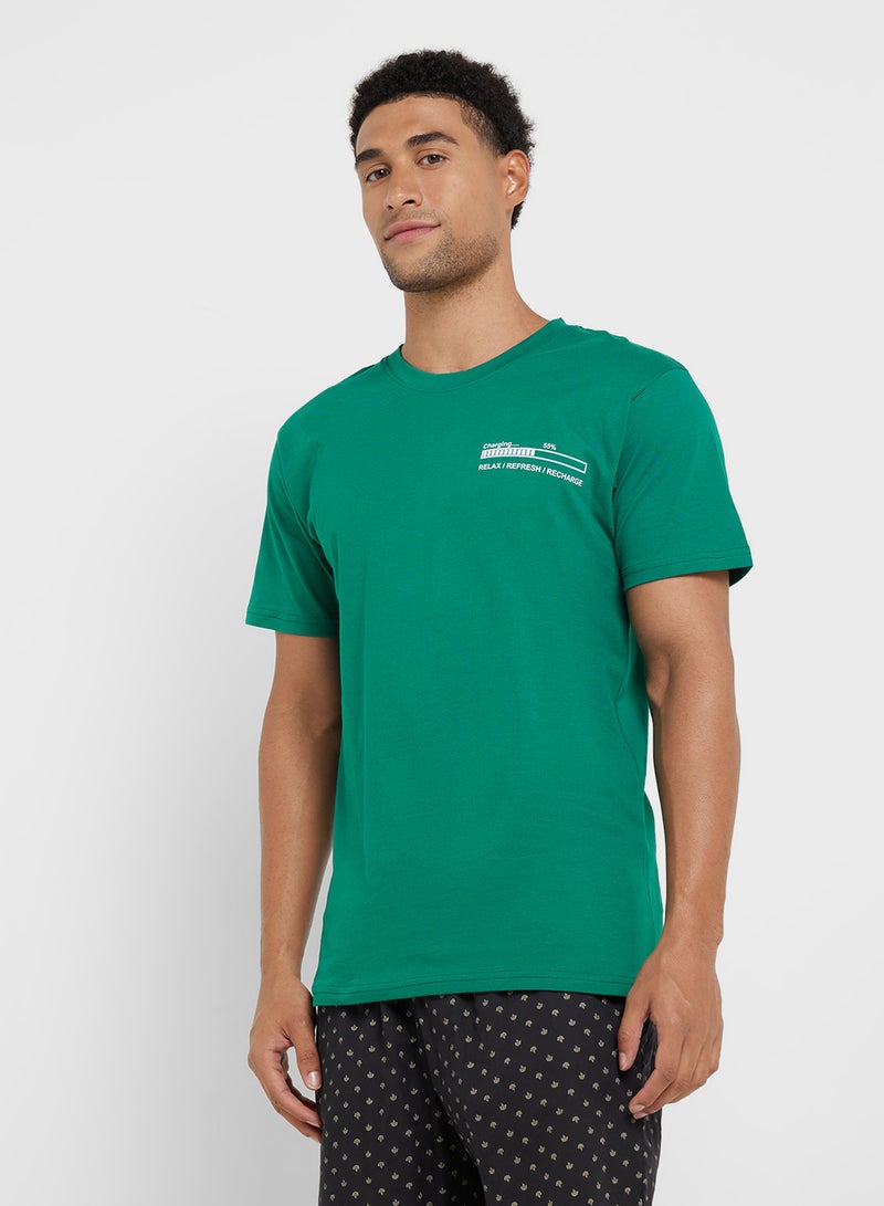 Seventy Five Nightwear T-Shirt & Shorts Sets  - Image 3