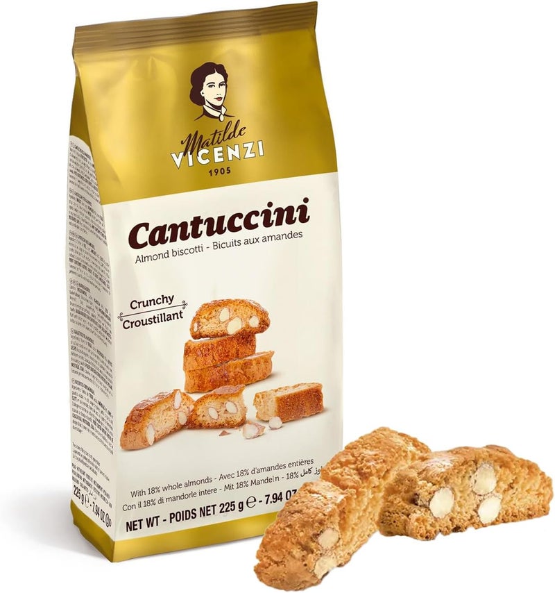 Matilde Vicenzi Cantuccini Almond Biscotti - 7.93 Ounce Bag - Image 1