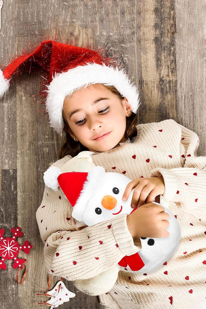 Webby Plush Cute and Adorable Snowman Soft Toys | Christmas Gift | Xmas Home Decoration Items | Stuffed Teddy Bear for Kids and Adults - Image 4