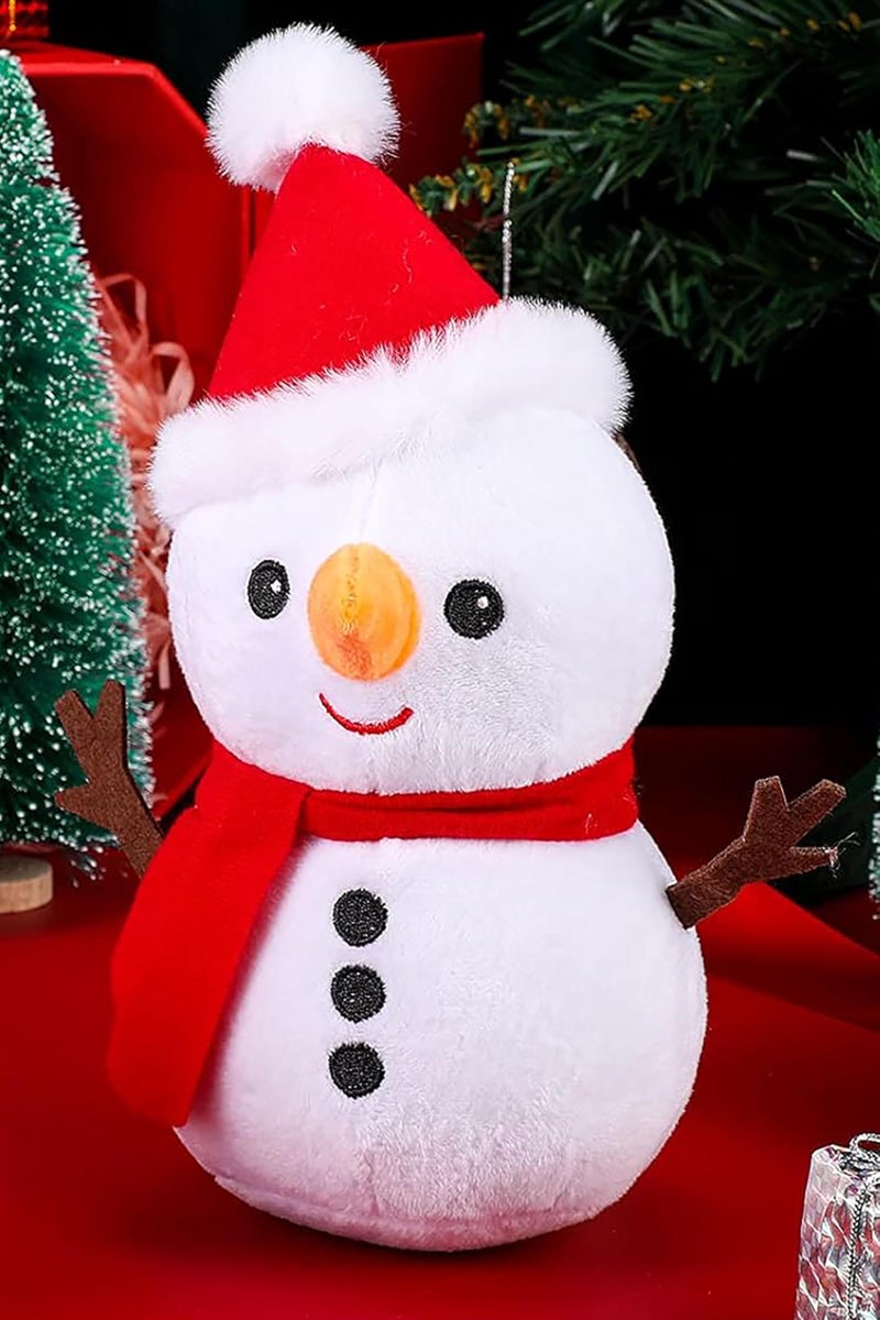 Webby Plush Cute and Adorable Snowman Soft Toys | Christmas Gift | Xmas Home Decoration Items | Stuffed Teddy Bear for Kids and Adults - Image 2