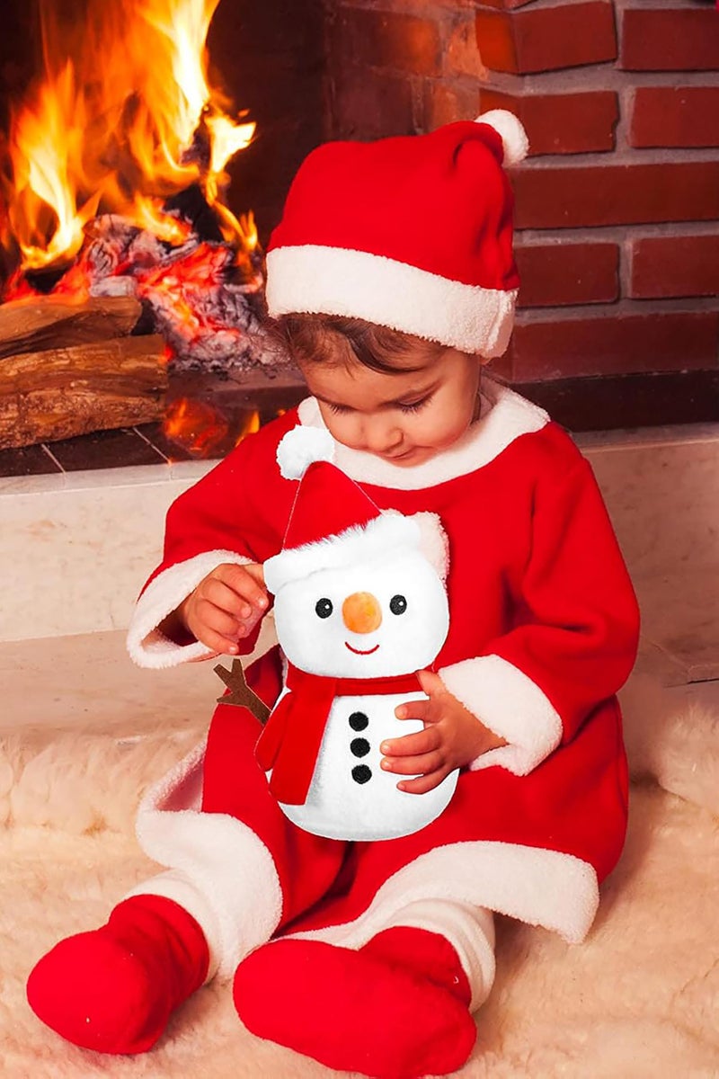 Webby Plush Cute and Adorable Snowman Soft Toys | Christmas Gift | Xmas Home Decoration Items | Stuffed Teddy Bear for Kids and Adults - Image 5