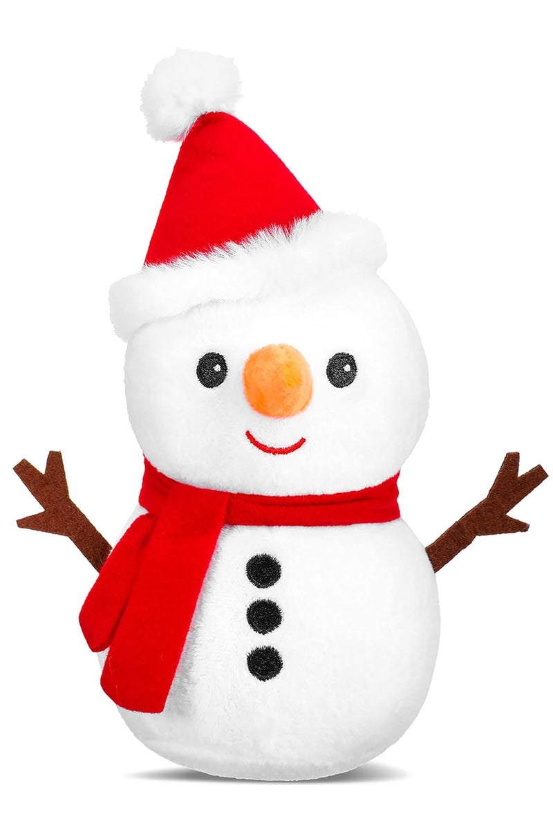 Webby Plush Cute and Adorable Snowman Soft Toys | Christmas Gift | Xmas Home Decoration Items | Stuffed Teddy Bear for Kids and Adults - Image 1