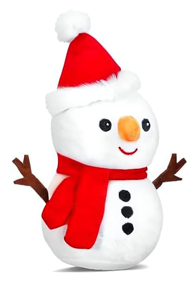 Webby Plush Cute and Adorable Snowman Soft Toys | Christmas Gift | Xmas Home Decoration Items | Stuffed Teddy Bear for Kids and Adults - Image 3