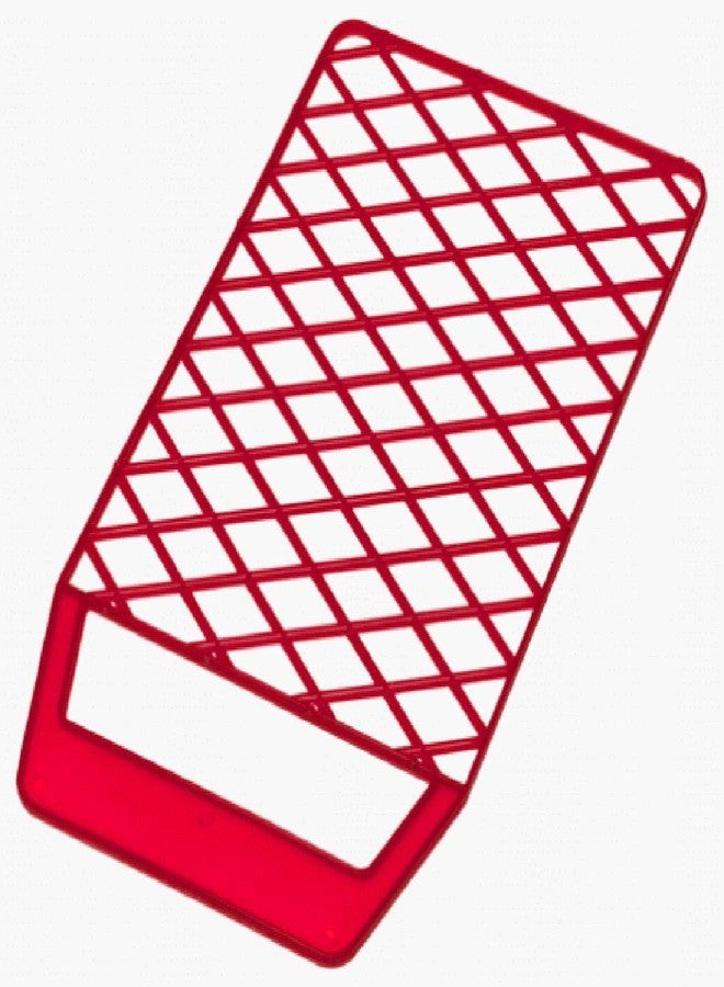 Linzer Products RM115 4" Mini Roller Grid, Red - Image 1