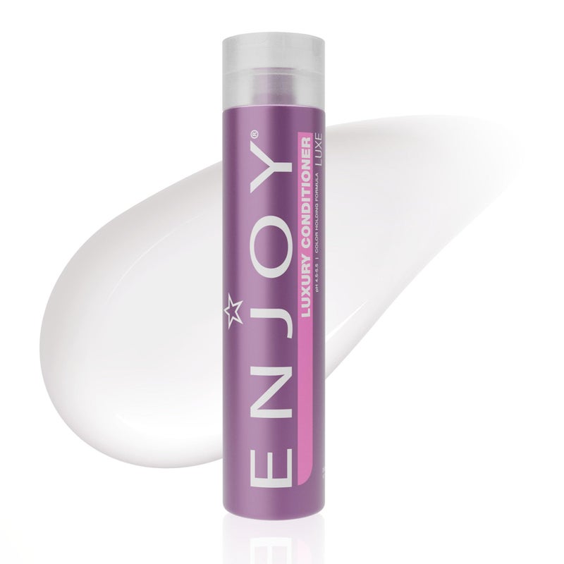 Enjoy Luxury Conditioner Eliminates Frizz Cleansing Moisturizing Smoothing  Sulfate Free For Thick Coarse or Curly Hair 101 Fl Oz