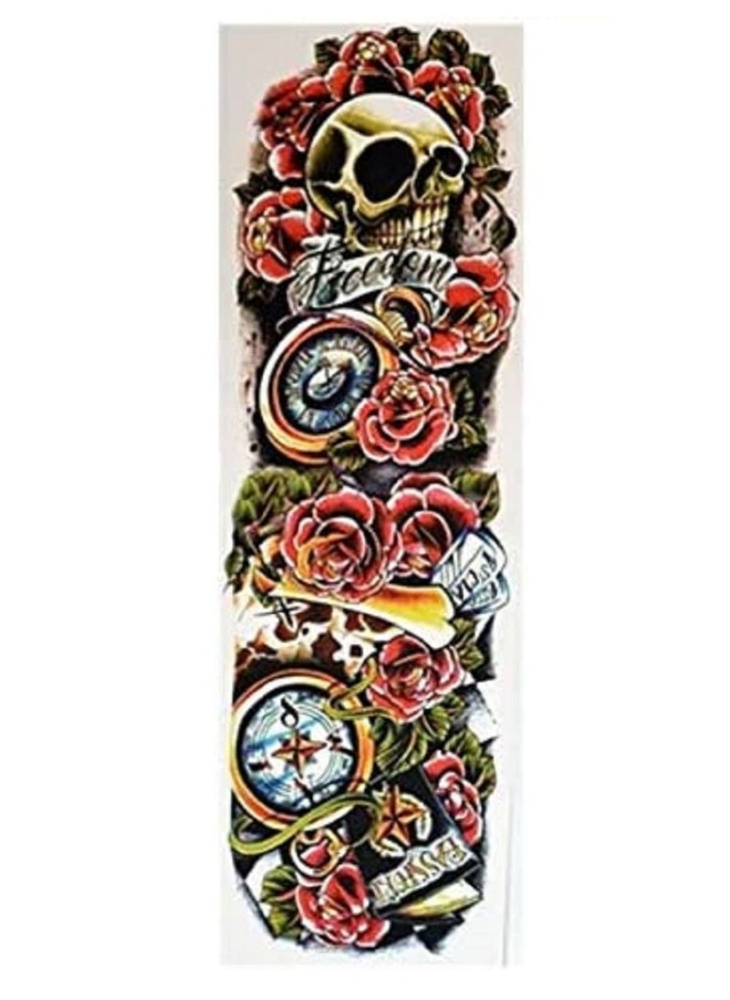 Generic Full Arm Waterproof Temporary Tattoo For Men & Women Long Time Lasting  - Image 2