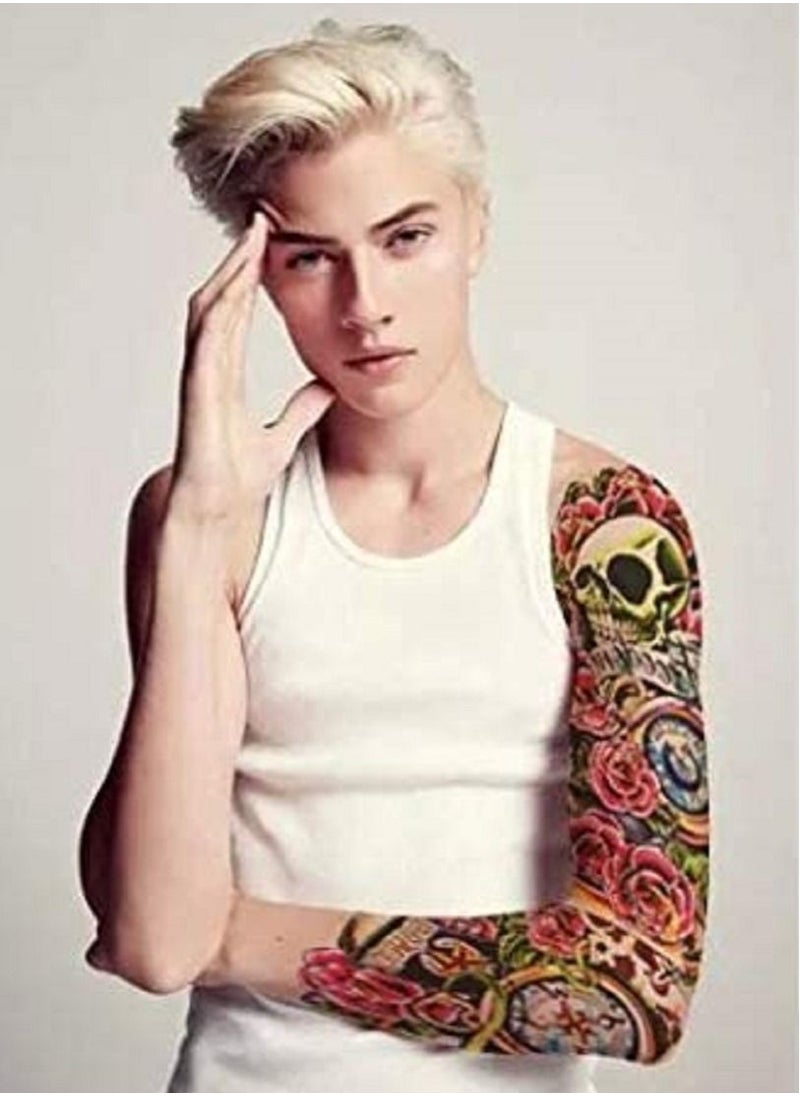 Generic Full Arm Waterproof Temporary Tattoo For Men & Women Long Time Lasting  - Image 3