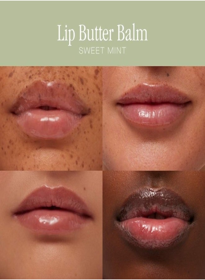 SUMMER FRIDAYS SUMMER FRIDAYS Lip Butter Balm - Hydrating & Shiny Lip Treatment, Sweet Mint 15g  - Image 2