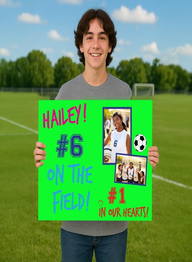 Royal Brites Variety Pack Fluorescent Poster Board, 22 x 28 Inches, Assorted Neon, 5-Sheet Pack (23407) - Image 5