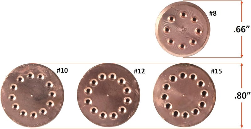 Sa - Heating Nozzle/Rosebud 8-MFN Replacement for 300 Series Victor Torch Handles. Oxy/Propane - Image 3
