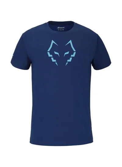 Babolat Babolat Padel Cotton Tee J. Lebron-6Ms25442-4000, Color - Blue, (French Brand)