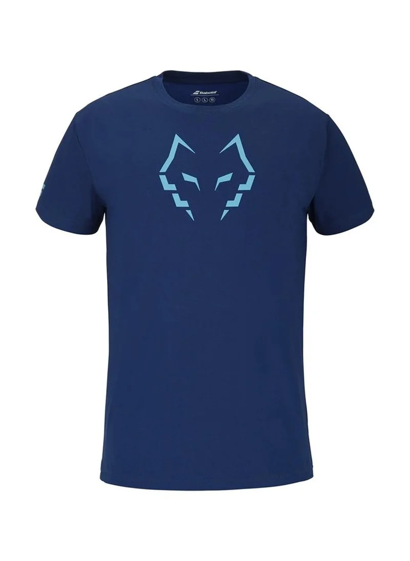 Babolat Babolat Padel Cotton Tee J. Lebron-6Ms25442-4000, Color - Blue, (French Brand)