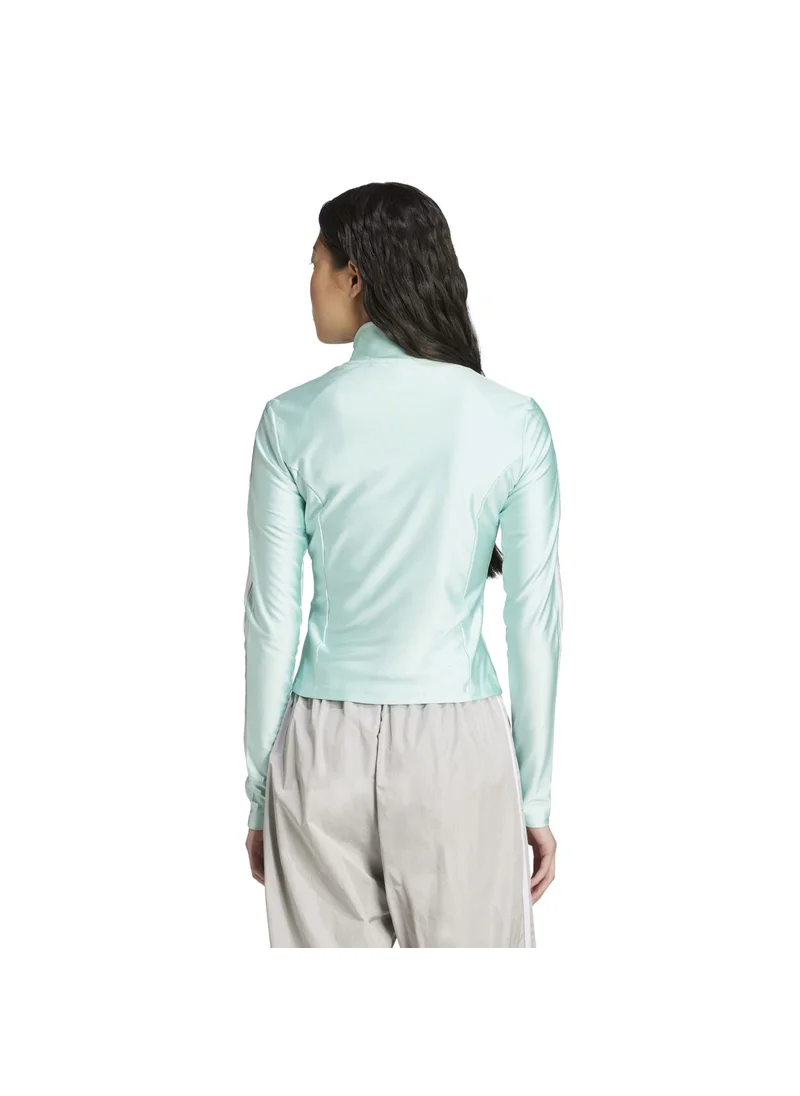 اديداس adidas 3S SLIM TT Blue Originals Women TRACK TOPS