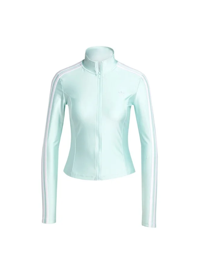 adidas Originals adidas 3S SLIM TT Blue Originals Women TRACK TOPS