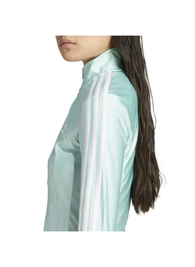 Adidas Originals Turquoise Adicolor 3-Stripes Slim Track Top for Women | Best Price UAE