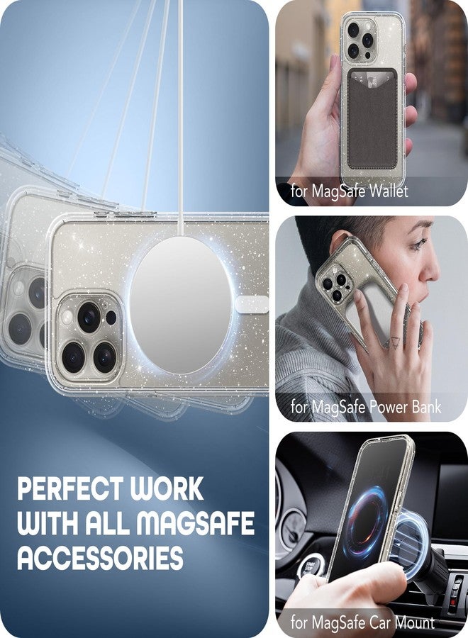TIESZEN Magnetic iPhone 15 Pro Max Case, Compatible with MagSafe Case, Built-in Privacy Screen Protector and Camera Protector, Anti-Spy, Full Body Phone Case - Image 5