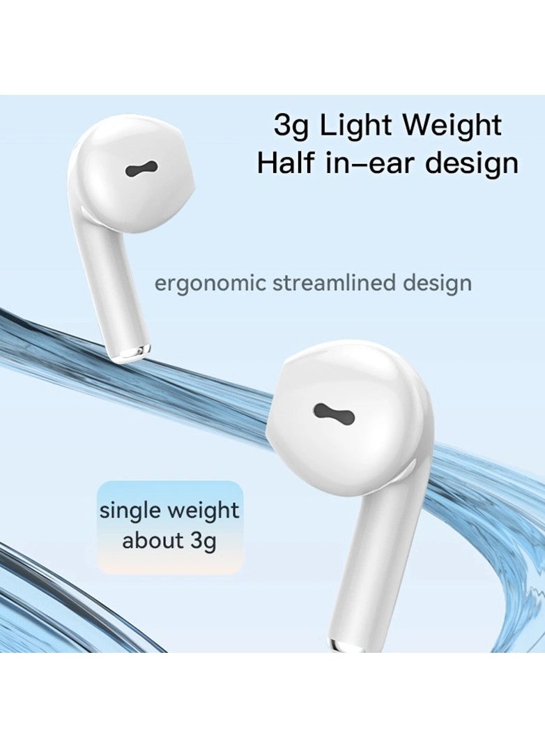 EARBUDS TWS18 Bluetooth 5.1 True Wireless Stereo Wireless Bluetooth Earphone White