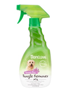 TropiClean Sweet Pea Cat & Dog Detangler Spray Dematting | Dog Conditioner Spray Derived from Natural Ingredients | Made in the USA | 16 oz. - pzsku/Z2CA23E449AF68A10A346Z/45/_/1737031814/5a9c2c36-17b2-48cd-b1e0-562531a59d10