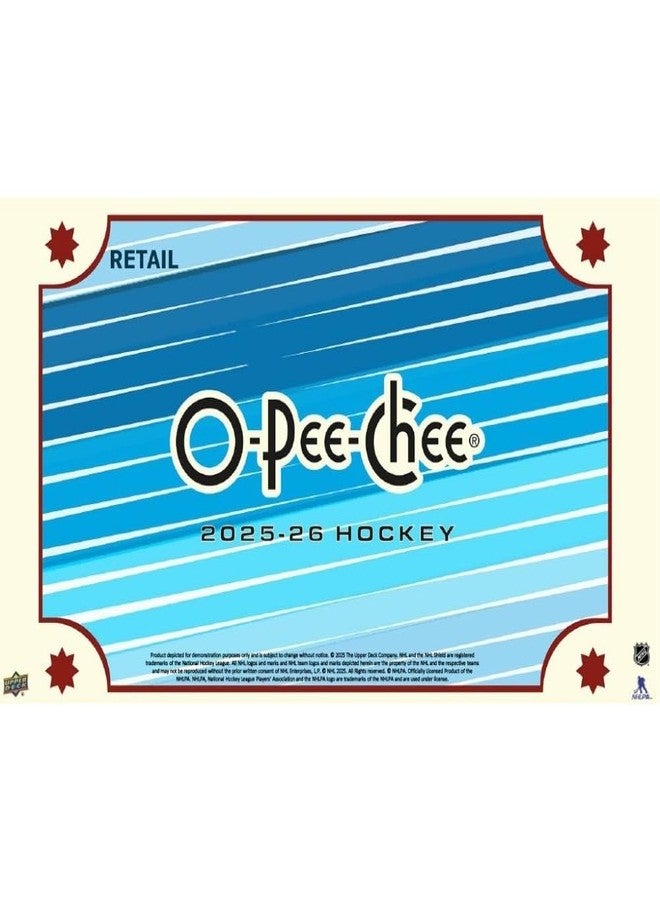 Upper Deck 2025/26 Upper Deck O-Pee-Chee Hockey 9-Pack Blaster Box - Image 2