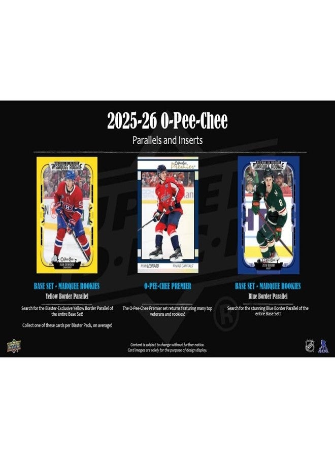 Upper Deck 2025/26 Upper Deck O-Pee-Chee Hockey 9-Pack Blaster Box - Image 4