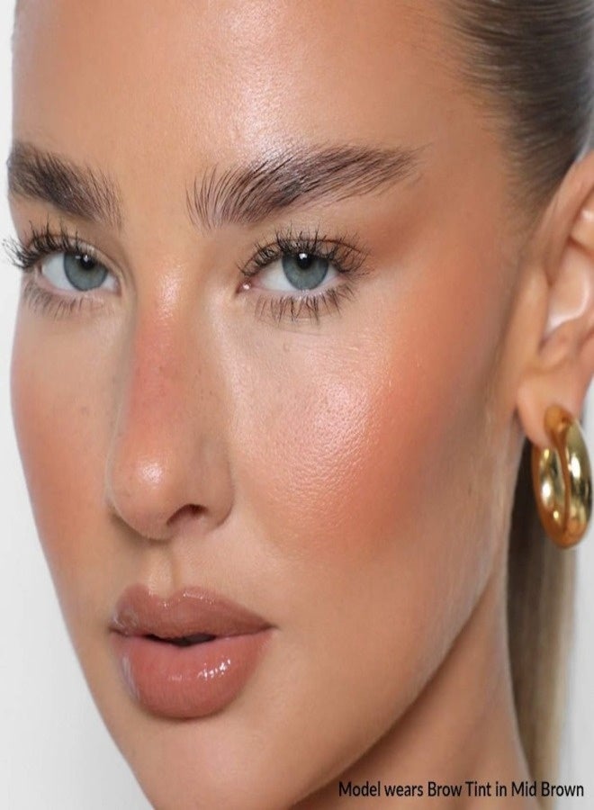 REFY Brow Tint Eyebrow Gel – Medium Brown | Medium Neutral Brown with Cool Undertone, 0.27 oz / 8 ml - Image 2