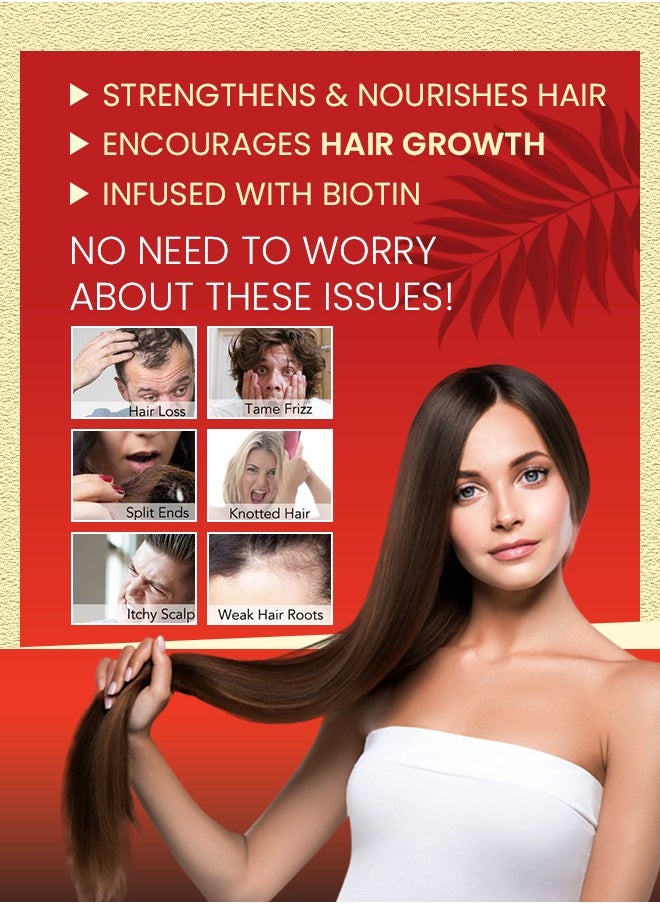 NIKITA.VIVI 60g Batana Oil Hair Mask Deep Repair Conditioning Batana Oil Strengthens & Nourishes Hair Oil Biotin Deep Treatment Hair Mask to Repair Dry Damaged & Frizzy Hair for All Hair Types  - Image 3