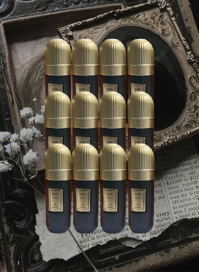 CLASSIC COLLECTION 12 Pieces Classic Black Perfume 25ml EDP - Image 1